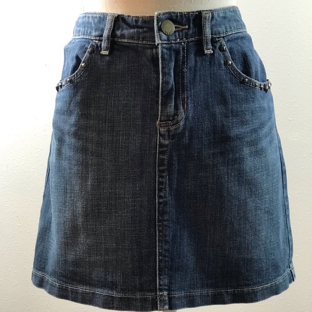 GAP denim mini skirt